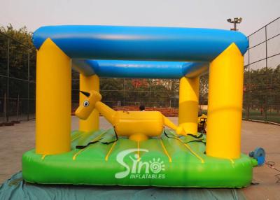 China Commercial quality crazy horse children N adults inflatable bouncy castle for outdoor parties or events for sale
