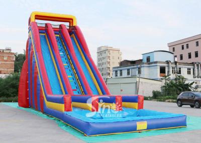 China 10m high giant inflatable water slide for adults made of heavy duty pvc tarpaulin from China inflatable factory for sale