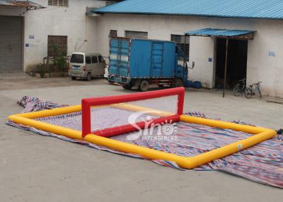 China El gigante móvil que flota la corte de voleibol inflable del agua para los adultos de los niños N riega entretenimientos en venta