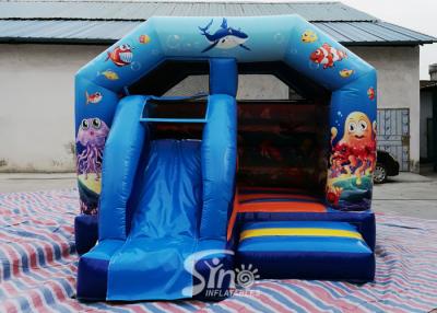 China Commercial Outdoor Ocean Park Kids Combos With Slide For Amusement Park for sale