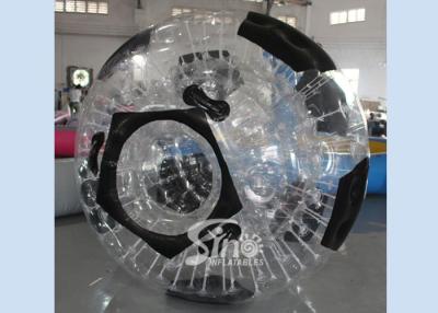 China 2.0m Dia. giant clear inflatable soccer ball for outdoor zorb ball game equipment for sale