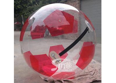 China El tipo por encargo paseo inflable del fútbol en la bola del agua para los niños riega aventura del parque en venta