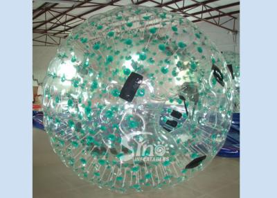 China Hierba gigante que rueda la bola humana inflable del hámster para el juego del deporte al aire libre de los niños y de los adultos en venta