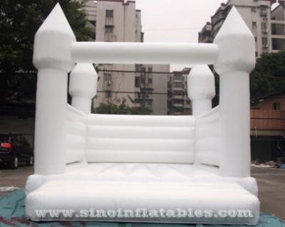 China 13'X13' Adults All White Wedding Bounce House With EN14960 Certified For Wedding Parties From China Inflatable Factory for sale