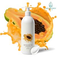 China Anti Oxidation Papaya Extract Body Lotion Kojic Acid Smoothing Refreshing Whitening for sale