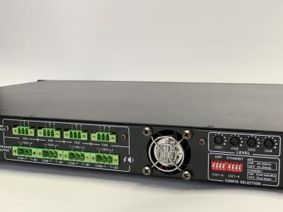 Chine Audio de quatre canaux d'amplificateur de la classe D de l'amplificateur 500W de la classe D à vendre