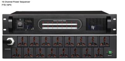 China 16 Channel Power Sequencer public adress system 30w for sale