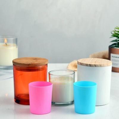 China Customized Candle Glass Jar Professional Empty Home Use Candle Jar for sale