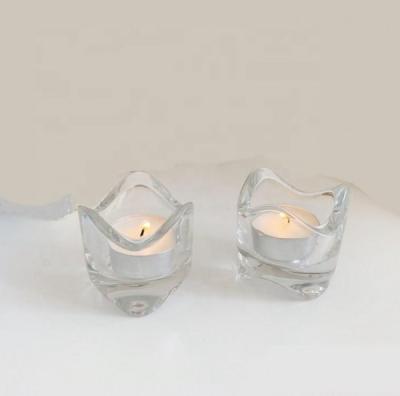 中国 浴室の蝋燭ガラスは専門の高い安全蝋燭の瓶を震動させる 販売のため