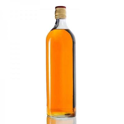 China Luxury Extra Crystal Glass Packaging Bottle 750ml Whisky Glass Bottle for sale