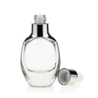 China Professional Cosmetic Glass Bottle Essential Oil Bottle With Dropper for sale