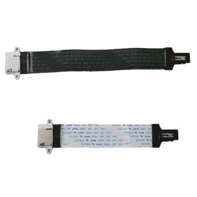 China Micro Sd To Sd Card Extension Cable TF To TF Flat Ribbon Cable For Miner Antminer for sale