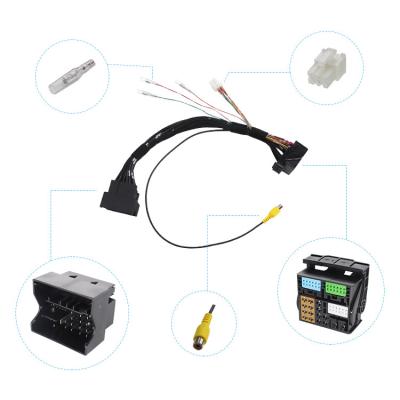 China IATF16949 Car Audio Wiring Harness OEM ODM SAA CB Cable Wire Harness for sale
