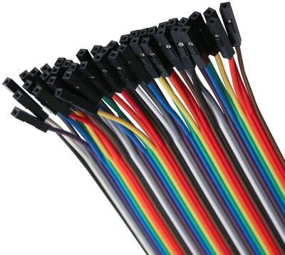 China 2 Pin 4 Pin 6 Pin Cable Wire Harness Electronic 12V 24V 4 Pin Dupont Ribbon Cable for sale
