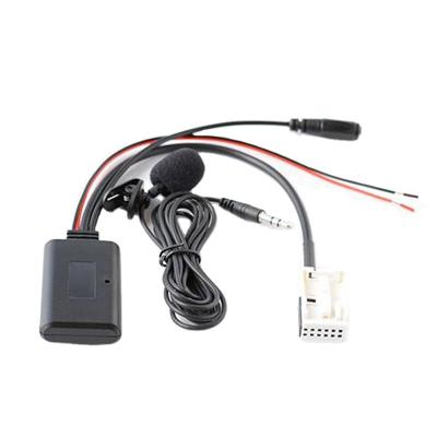 China 5.0 Aux Audio 12 Pin Wiring Harness For Ford 6000cd Stereo for sale