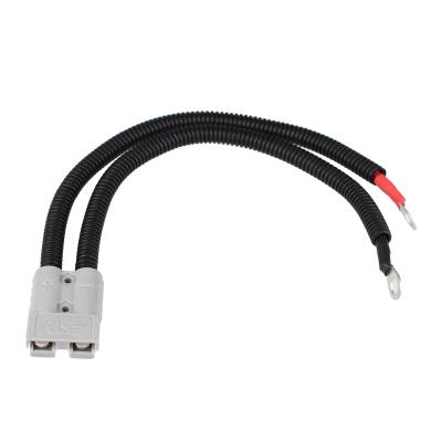 China Anderson Automotive Wiring Harness 50A Connector Bellows 8AWG Car Battery Harness for sale
