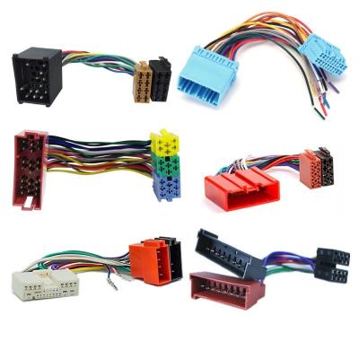 China Eleteck DVD Player Automobile Wiring Harness 12AWG 20AWG 30AWG for sale