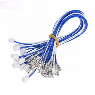 China 2.8mm 4.8mm Electric Wire Harness 2 Pin ISO9001 For Push Button Switch for sale