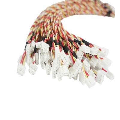 China 2 Pin 3 Pin 4 Pin Vehicle Wiring Harness 1mm 1.25mm 1.5mm Pitch for sale