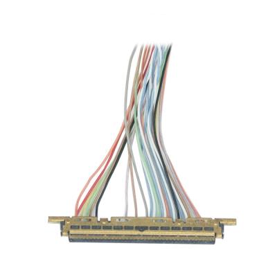 China 10 Pin 20 Pin 40 Pin LVDS Wire Harness 0.5mm Pitch 28 Awg 36 Awg 40 Awg Industry Control for sale