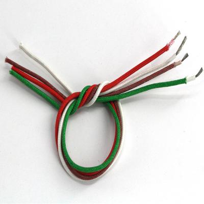 China 2.45mm Fiberglass Braid Silicone Rubber Insulation Wire for sale