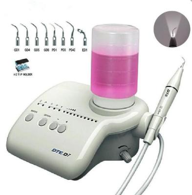 China Dental Ultrasonic Scaler DTE-D7 with LED light For scaling , endo,purified water from outside or auto-water supply for sale