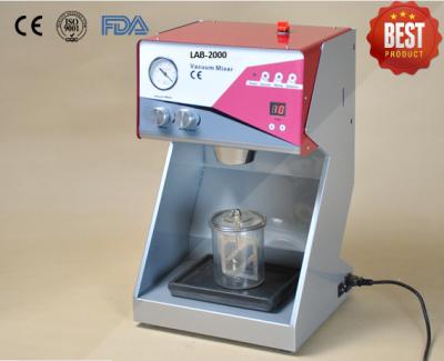 China Variable Speed Dental Lab Equipment Plaster Vacuum Investment Mixer LAB-2000C for sale