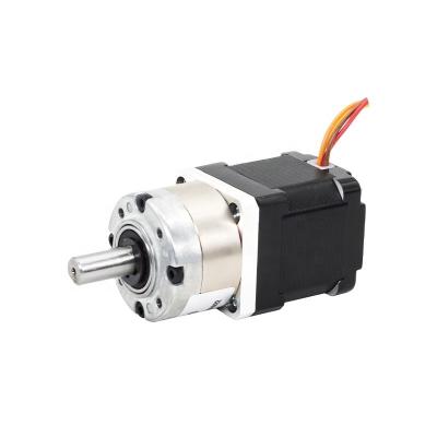 China 28/39mm Nema 14 Hybrid Planetary Gearbox Stepper Motor With Max.Ratio 1 139 and Holding Torque 200/250mN.m for sale