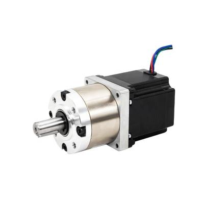 China Nema 24 Geared Stepper Motor With Planetary Gearbox Reducer 1900mN.m Holding Torque for sale