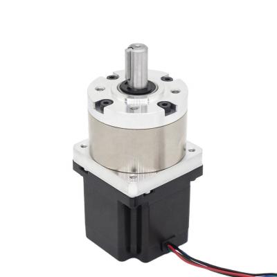 China 3.5A Phase 2 Micro Stepping Motor Nema 24 Geared Stepper Motor With Gearbox Gear Reducer for sale