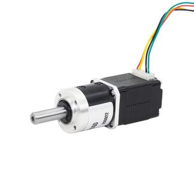 China Nema 8 Geared Stepper Motors With Gearbox Max.Ratio 1 369 Length 30/41mm Current 0.5/0.8A for sale