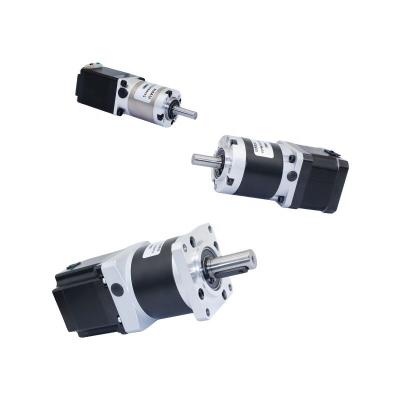 China 57*55/ 57*76mm Motor Length Nema 23 Geared Stepper Motor with Planetary Gear Motors for sale