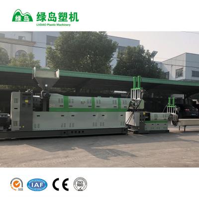 China Lvdao 180mm screw machine high output high quality with electromechanical separation plastic recycling machine for sale