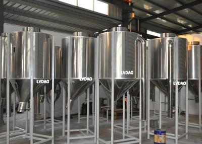 China 1000Kg Stainless Conical Hopper Durable For Plastic Storage ISO9001 Approved for sale