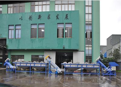 China Línea que se lava plástica de la operación simple que recicla con eficacia alta del color de encargo en venta