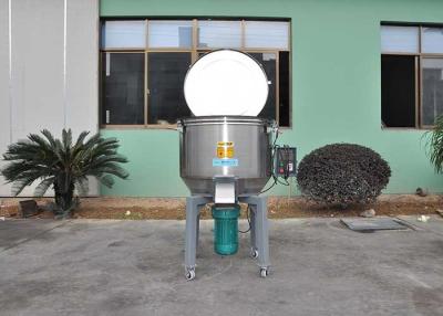 China Stainless Steel Plastic Mixer Machine Weight 380kg With Wheel Low Speed 55r/Min for sale