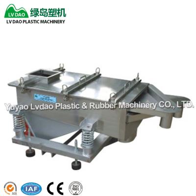 China 750kg/H 0.2×2kw Vibrating Sieve Machine For Plastic Recycling for sale
