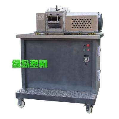 China Horizontal Plastic Waste Cutter Custom Voltage Color With 350kg Unit Weight for sale