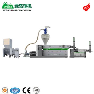 Chine machine en plastique de granulatoire de diamètre de vis de 150MM avec l'écrasement automatique de film de PE de pp à vendre