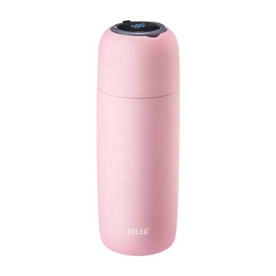 China Practical Steel Smart Insulated Water Bottle With LCD Temperature Display for sale