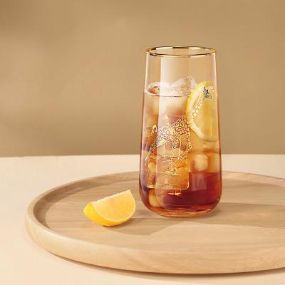 China Leakproof Multiscene Thin Glass Drinking Glasses , Champagne Glass Tumbler With Water for sale