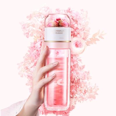 China Multi Scene Borosilicate Glass Water Bottle BPA Free Leakproof for sale