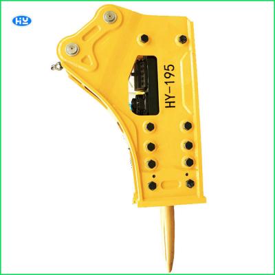 China 42CRMO 40CRMO Hydraulic Breaker Hammers Yellow Rock Drill Breaker Excavator for sale