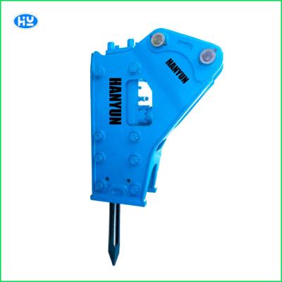 China Mini Digger Hydraulic Rock Breaker Hammer Backhoe 40CRMO 25-70t High Strength Steel for sale