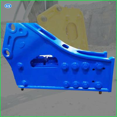 China 195mm Rod Hydraulic Rock Breaker 48-55t 180-200BPM Skid Steer Concrete Breaker for sale