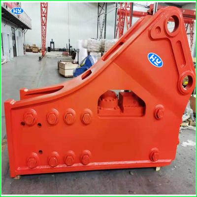 China Crawler 75mm Rod Hydraulic Excavator Breaker 6-9 Tons Mini Demolition Hammer for sale