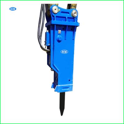 China 40CR Hydraulic Concrete Breaker 30t Excavator Jack Hammer Attachment 155mm Chisels for sale