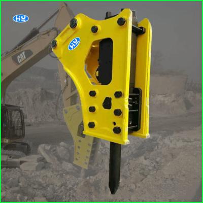 China escavação concreta hidráulica de Breaker Hammer 120mm Ros da máquina escavadora 40Cr à venda