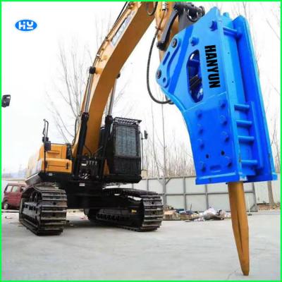China 6.1 Inch Chisel Hydraulic Excavator Breaker 1.2 Inch Hydraulic Jack Hammer Crushing for sale