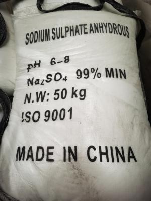 China SSA Sulfato de sódio anidro 7757-82-6 para detergente em pó à venda